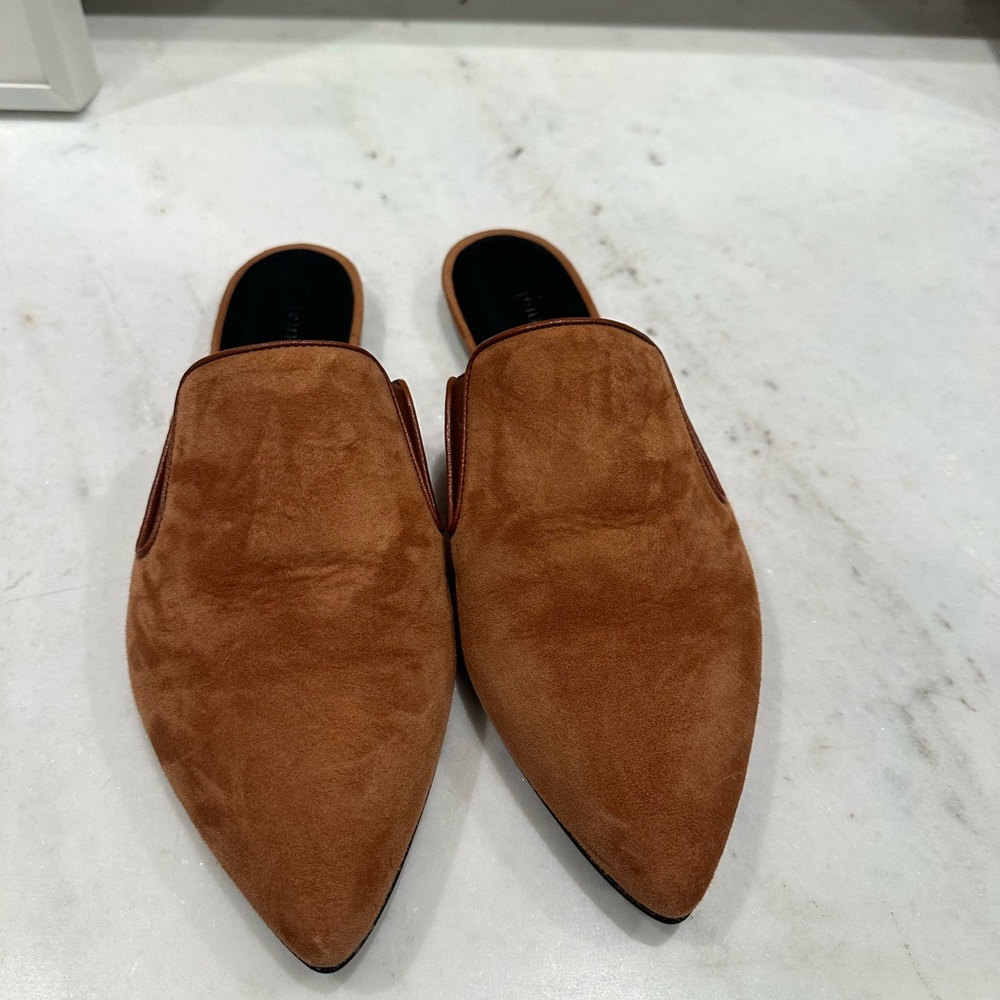Brown Suede Men's Slip-On Shoes